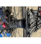Specialized *USED* Tarmac SL8 Pro Custom Build SRAM Force / Classified Hub Gloss Carbon / Metallic Vivid Pink Strata / Electric Green, size 54cm