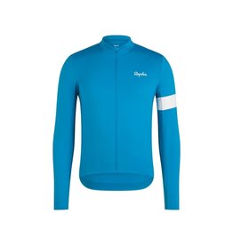 Rapha Men's Core Thermal Long Sleeve Jersey Teal Blue