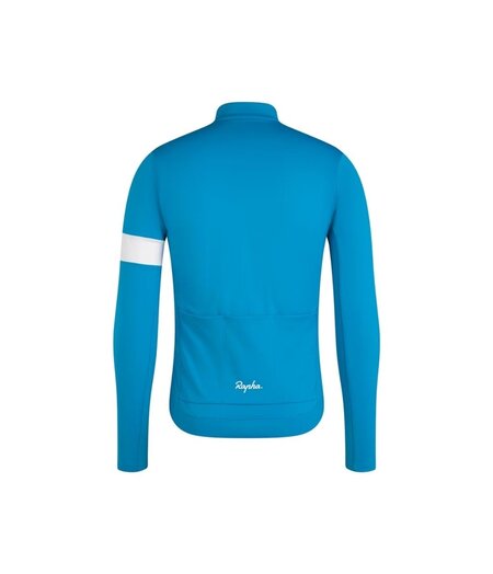 Rapha Men's Core Thermal Long Sleeve Jersey Teal Blue