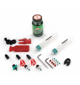 SRAM Standard Mineral Oil Bleed Kit V2 (Includes 2 Standard Syringes, M4 Fittings, Bleed Blocks, Torx Tool,  Crowfoot, Bleeding Edge Fitting, Maxima Mineral Oil) - DB8 / Maven / Motive