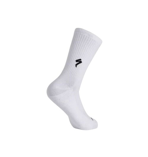 Specialized Cotton Tall Socks White