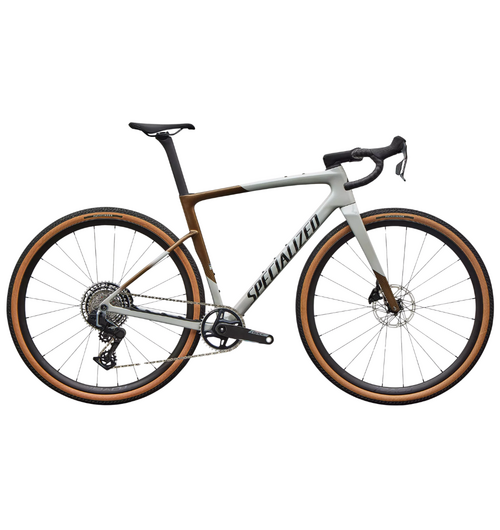Specialized Crux 5 Expert - SRAM Force XPLR Burnt Gold/Dolomite Metallic/Obsidian Metallic