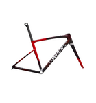 Specialized S-Works Crux 5 Frameset - FACT 12r Carbon Cayenne Metallic/red Tint/white Silver Metallic