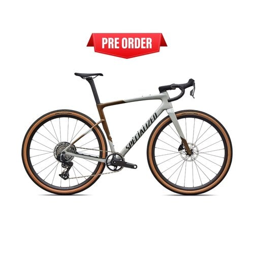 Specialized Crux 5 Expert - SRAM Force XPLR Burnt Gold/Dolomite Metallic/Obsidian Metallic