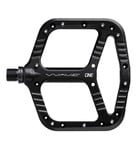 OneUp Flat Aluminium Wave Pedals Black
