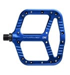 OneUp Flat Aluminium Wave Pedals Dark Blue