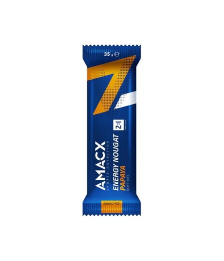 Amacx Energy Nougat Papaya - 35g / 1 bar