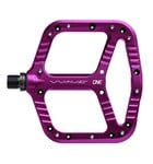 OneUp Flat Aluminium Wave Pedals Purple