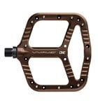 OneUp Flat Aluminium Wave Pedals Bronze