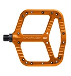 OneUp Flat Aluminium Wave Pedals Orange