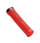 OneUp Thin Lock-On Grips Red