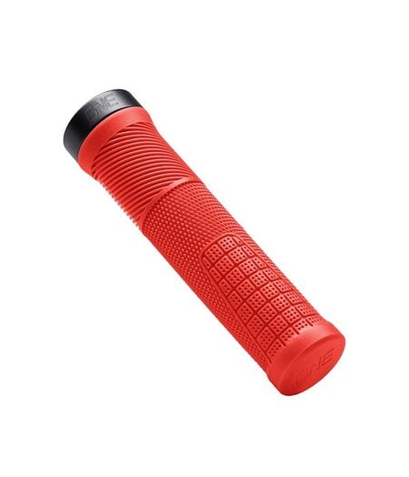OneUp Thin Lock-On Grips Red