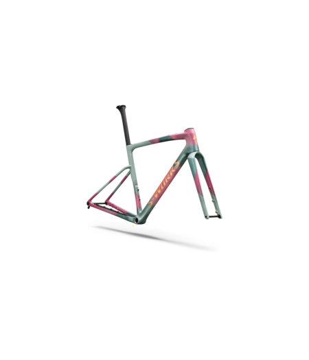 Specialized S-Works Crux 5 Frameset - FACT 12r Carbon Agave Grey/Photon Tint Over Silver Dust