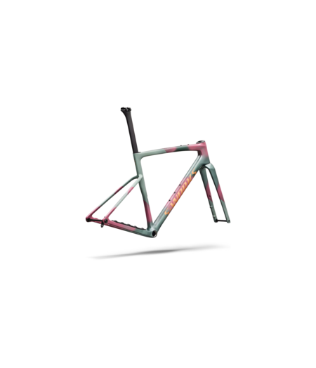 Specialized S-Works Crux 5 Frameset - FACT 12r Carbon Agave Grey/Photon Tint Over Silver Dust