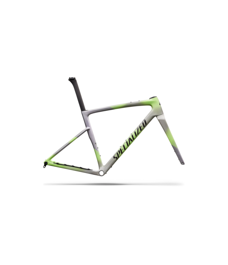 Specialized Crux 5 Frameset - FACT 10r Carbon Dolomite Metallic/Powder Lime/Nebula Metallic