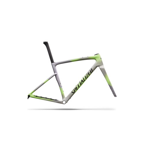 Specialized Crux 5 Frameset - FACT 10r Carbon Dolomite Metallic/Powder Lime/Nebula Metallic