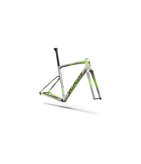 Specialized Crux 5 Frameset - FACT 10r Carbon Dolomite Metallic/Powder Lime/Nebula Metallic