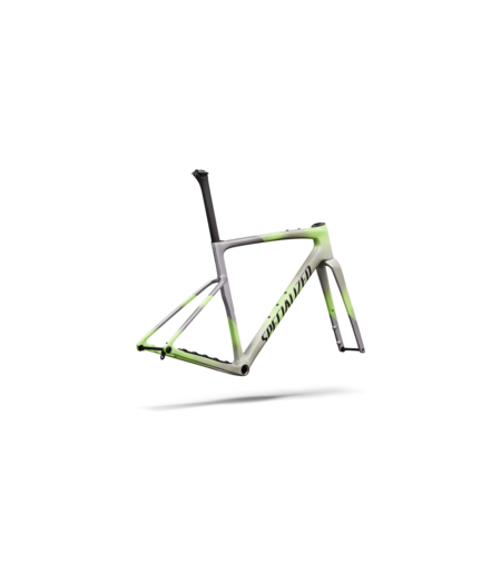 Specialized Crux 5 Frameset - FACT 10r Carbon Dolomite Metallic/Powder Lime/Nebula Metallic
