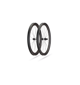 Roval Terra Aero CL Carbon Wheelset 700c Satin Carbon/Satin Black (Front & Rear)