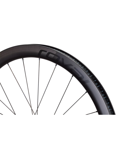 Roval Terra Aero CL Carbon Wheelset 700c Satin Carbon/Satin Black (Front & Rear)