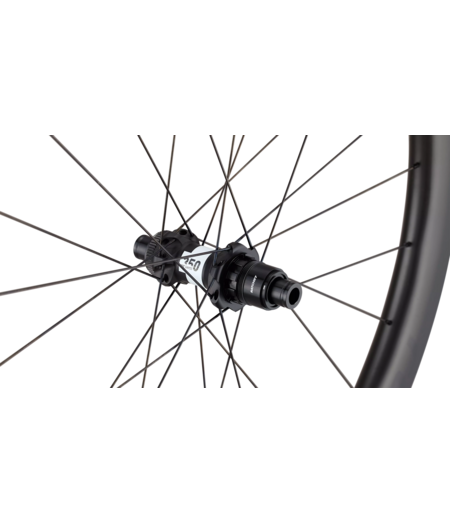 Roval Terra Aero CL Carbon Wheelset 700c Satin Carbon/Satin Black (Front & Rear)