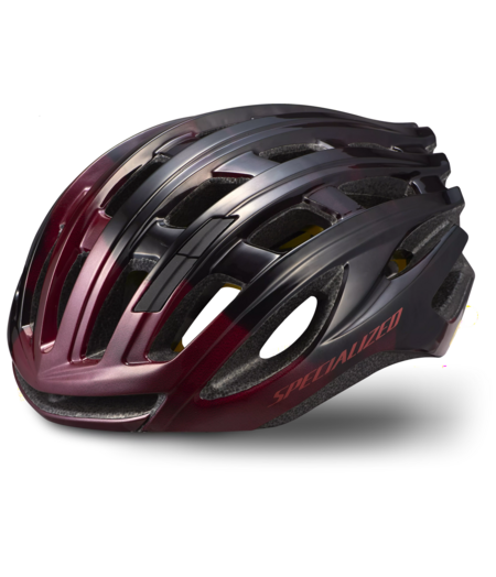 Specialized Propero III Helmet MIPS Gloss Maroon/Gloss Black, size Small only.!