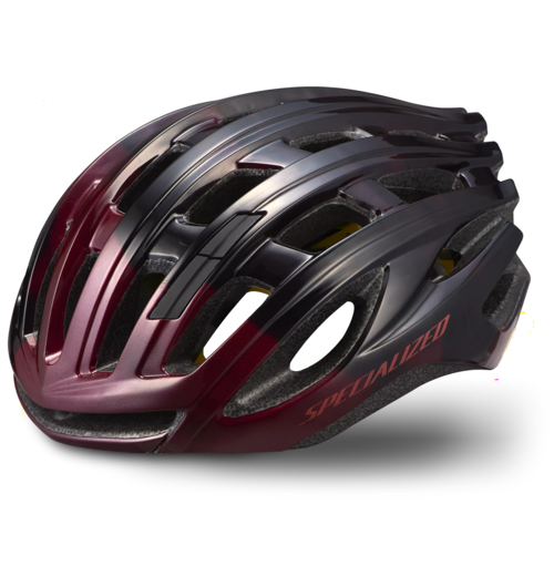 Specialized Propero III Helmet MIPS Gloss Maroon/Gloss Black, size Small only.!