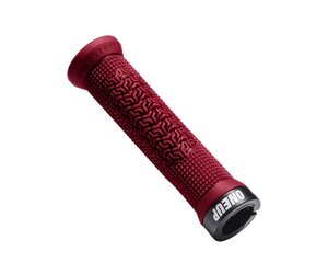 Goldstone Lock-On Grips Maroon