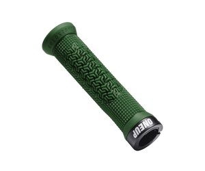 Goldstone Lock-On Grips Dark Green