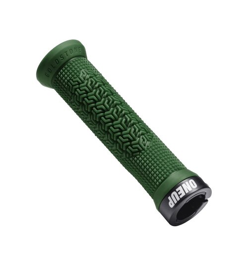 OneUp Goldstone Lock-On Grips Dark Green