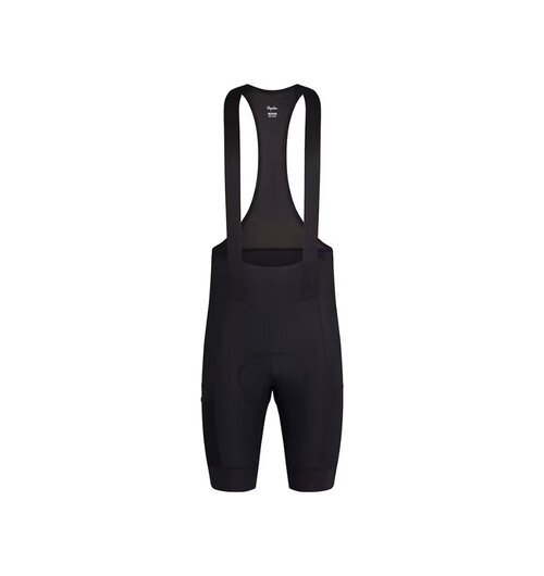 Rapha Men's Brevet Element Cargo Bib Shorts Black/Black
