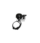 Black alloy Bell with strap fastener