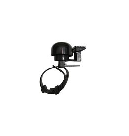 Black alloy Bell with strap fastener