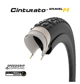 Pirelli Cinturato Gravel Performance M (Mixed Terrain) TLR Tyre Black