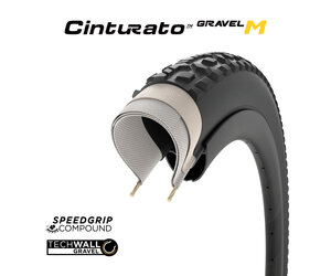 Cinturato Gravel Performance M (Mixed Terrain) TLR Tyre Black
