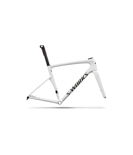 Specialized S-Works Tarmac SL9 Frameset Gloss White Silver Metallic / Obsidian Metallic