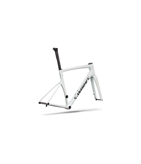Specialized S-Works Tarmac SL9 Frameset Gloss White Silver Metallic / Obsidian Metallic