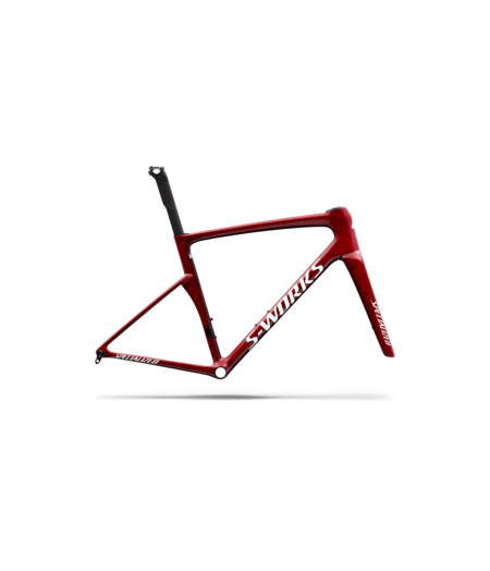 Specialized S-Works Tarmac SL9 Frameset Gloss Vivid Red / Tarmac Black / White Silver Metallic