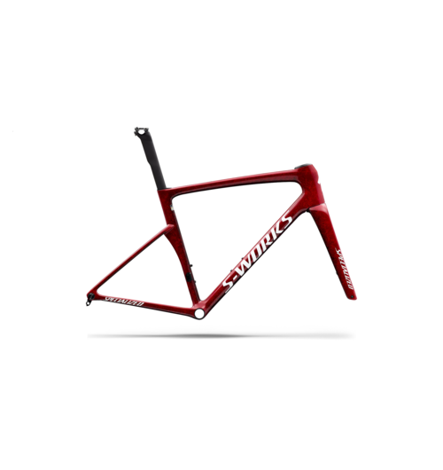 Specialized S-Works Tarmac SL9 Frameset Gloss Vivid Red / Tarmac Black / White Silver Metallic