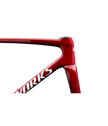Specialized S-Works Tarmac SL9 Frameset Gloss Vivid Red / Tarmac Black / White Silver Metallic