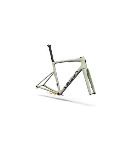 Specialized S-Works Tarmac SL9 Frameset Gloss Powder Lime / Amethyst Frost / Deep Marine Metallic