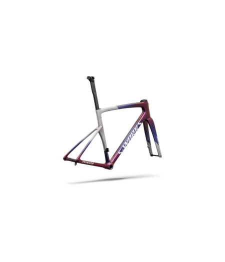 Specialized S-Works Tarmac SL9 Frameset Gloss Dove Grey / Red to Blue Pearl / White Silver Metallic
