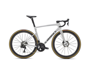 S-Works Tarmac SL9 - Shimano Dura-Ace Di2 Gloss White Silver Metallic / Obsidian Metallic