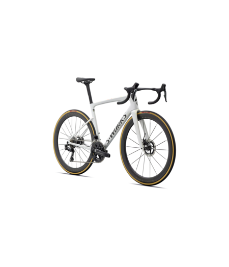 Specialized S-Works Tarmac SL9 - Shimano Dura-Ace Di2 Gloss White Silver Metallic / Obsidian Metallic