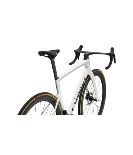 Specialized S-Works Tarmac SL9 - Shimano Dura-Ace Di2 Gloss White Silver Metallic / Obsidian Metallic