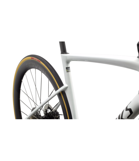 Specialized S-Works Tarmac SL9 - Shimano Dura-Ace Di2 Gloss White Silver Metallic / Obsidian Metallic