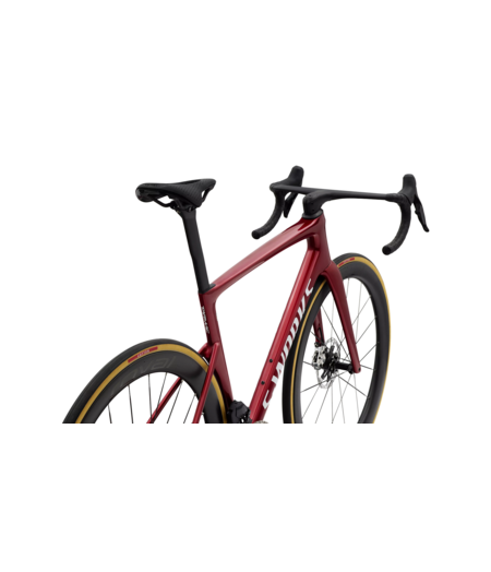 Specialized S-Works Tarmac SL9 - SRAM RED AXS Gloss Ruby Metallic / White Silver Metallic