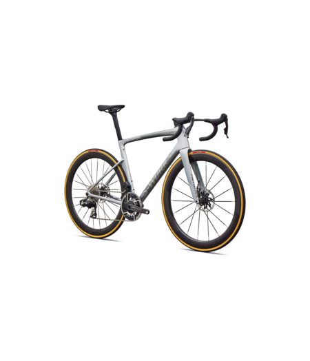 Specialized S-Works Tarmac SL9 - SRAM RED AXS Satin Silver Dust / Gloss Chrome