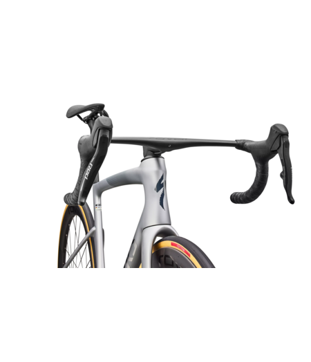 Specialized S-Works Tarmac SL9 - SRAM RED AXS Satin Silver Dust / Gloss Chrome