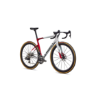 Specialized S-Works Tarmac SL9 - SRAM RED AXS Gloss White Silver Metallic / Gloss Ruby Metallic / Obsidian Metallic
